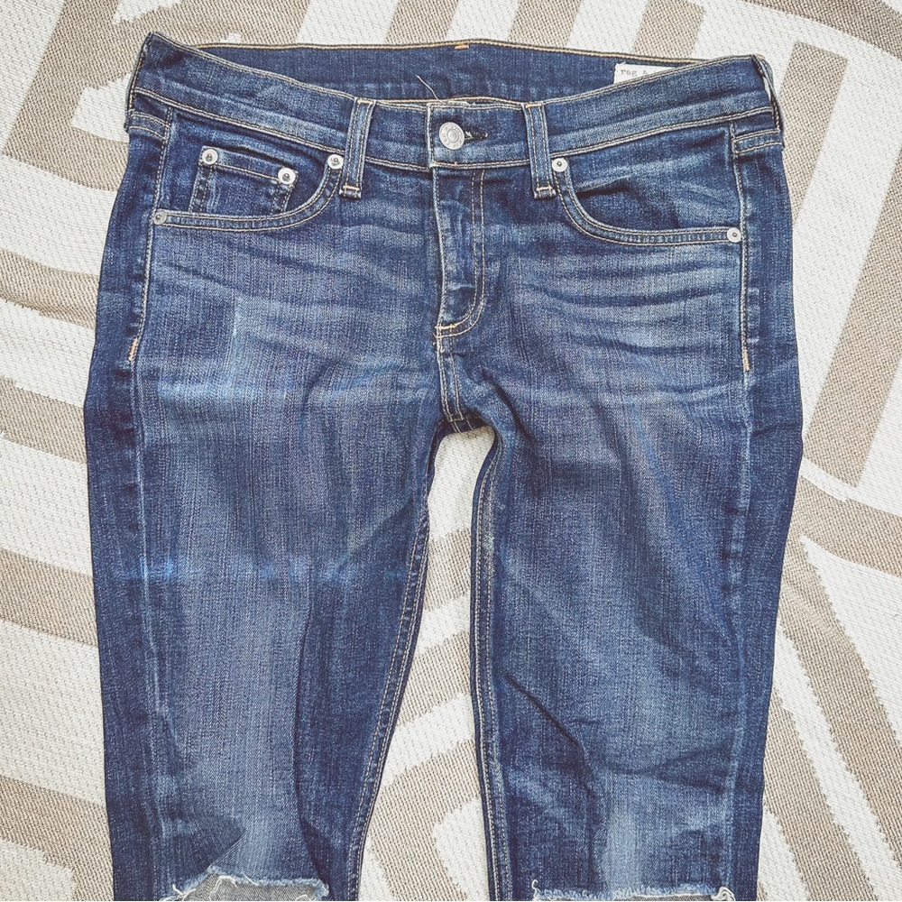 Rag & Bone skinny Jean in Ayoyama dark wash size 26